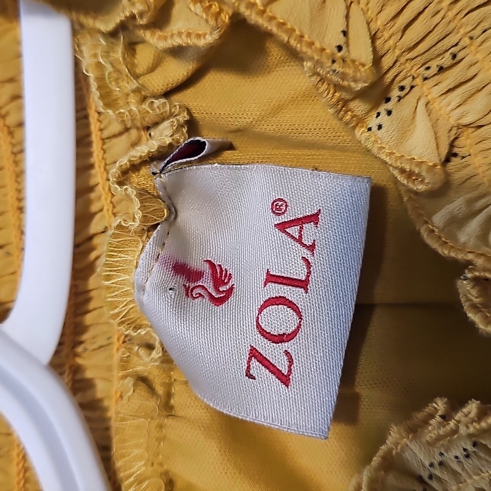 Elegant Mustard Yellow Dress - Picture 3 of 3